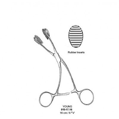 YOUNG Tongue holding forceps